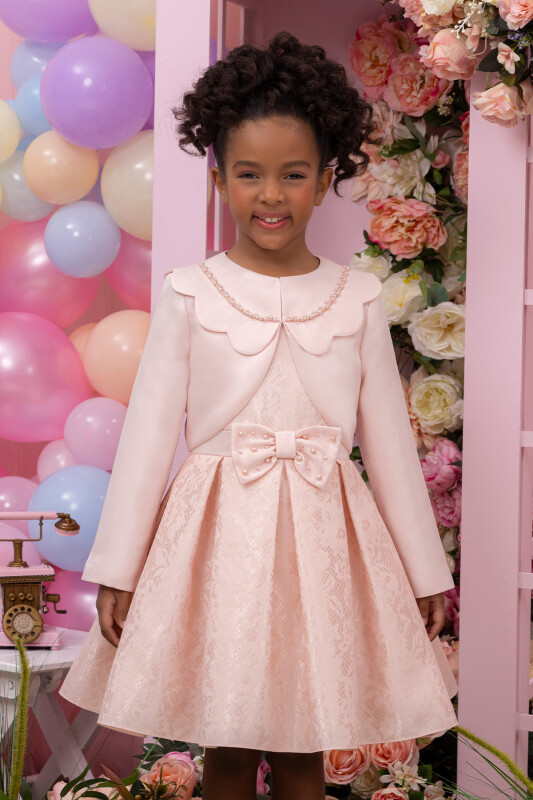 Powder Girls Suit with Bolero 3-7 AGE 34116PR - 11