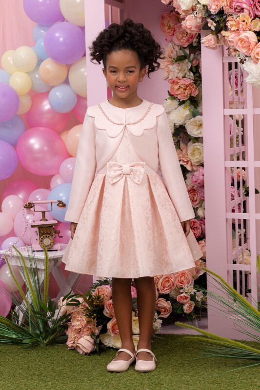 Powder Girls Suit with Bolero 3-7 AGE 34116PR - 12