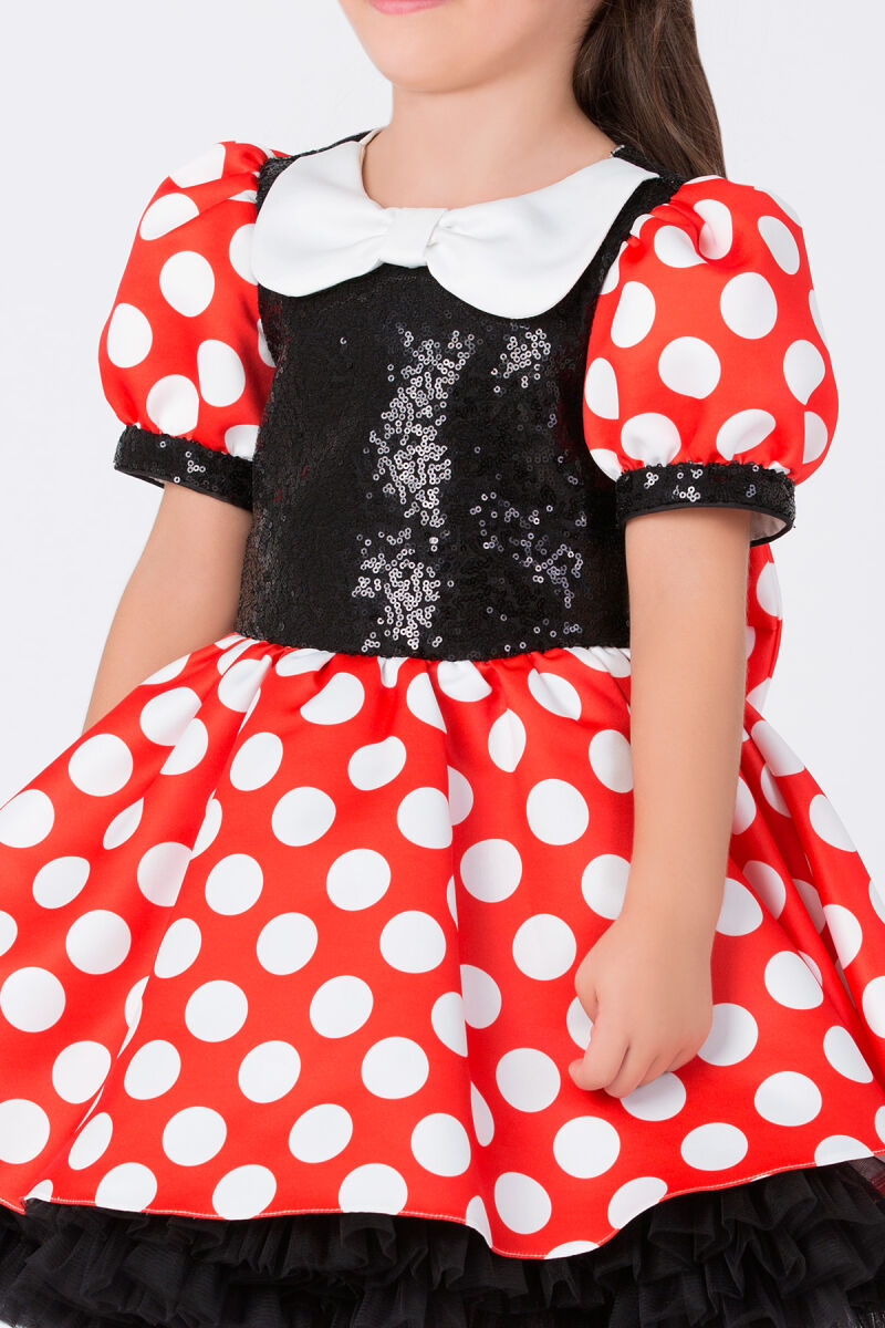 Colourful Girls Little Mouse Costume 3-7 AGE 35010PR - 2