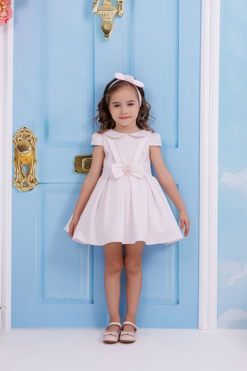 Powder Baby Girl Dress with Hair Accessory 6-24 MONTH 35135PR - 1