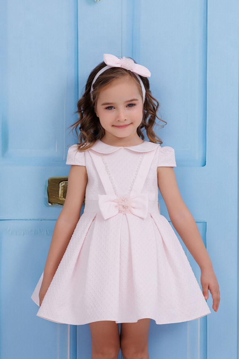 Powder Baby Girl Dress with Hair Accessory 6-24 MONTH 35135PR - 3