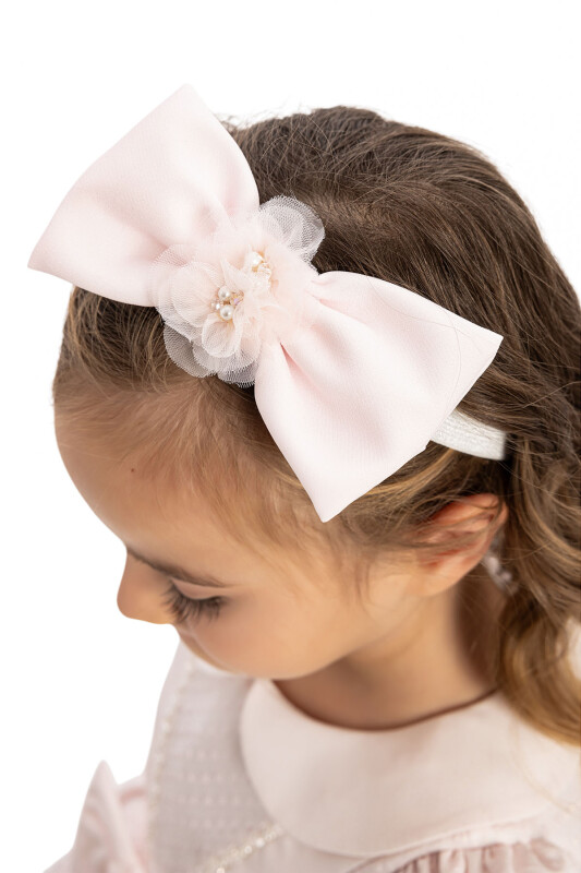 Powder Baby Girl Dress with Hair Accessory 6-24 MONTH 35135PR - 8