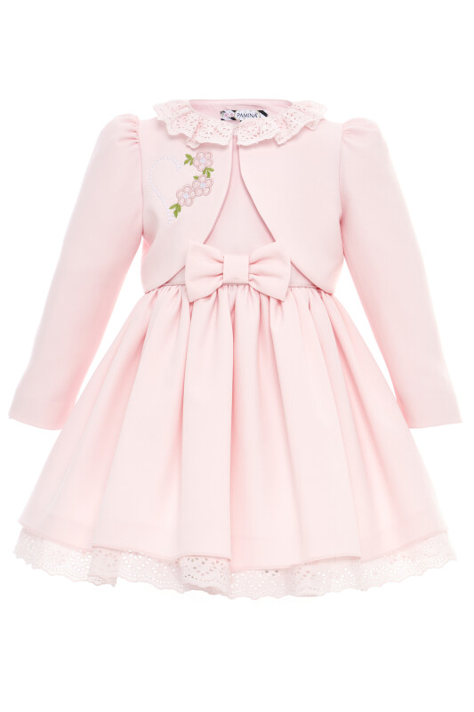 Powder Baby Girls Dress & Embroidered Jacket Set (6–24 Months) 6-24 MONTH 36376PR - Clothes (1)