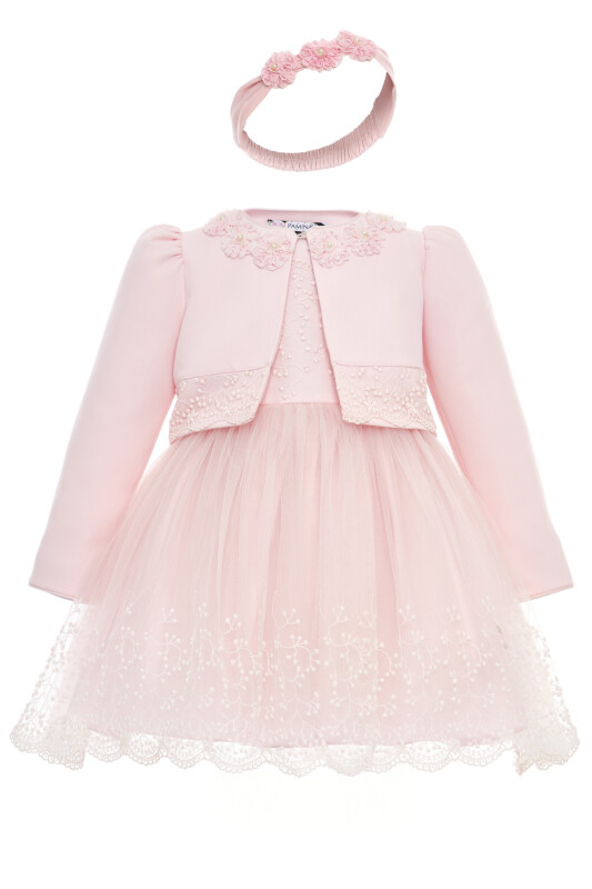 Powder Baby Girls Lace Dress & Jacket Set (6–24 Months) 6-24 MONTH 36362PR - Clothes (1)