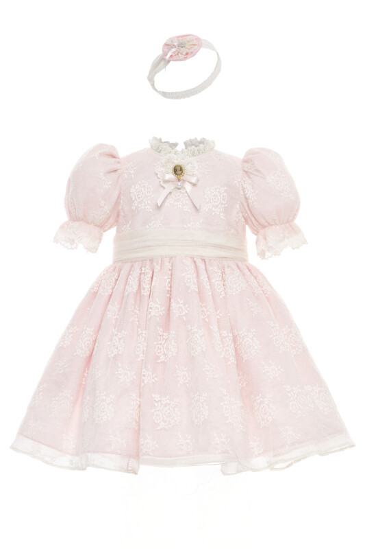 Powder Baby Girls Vintage Lace Dress with Headband 6-24 MONTH 36315PR - Clothes (1)