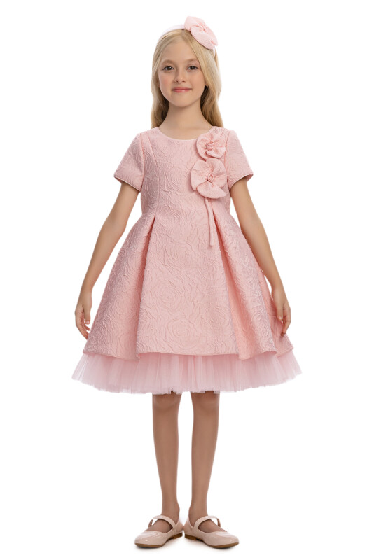 Powder Girls Jacquard Dress 3-7 AGE 36190PR - Clothes
