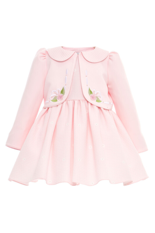 Powder Baby Girls Embroidered Jacket & Dress Set 6-24 MONTH 36360PR - Clothes (1)