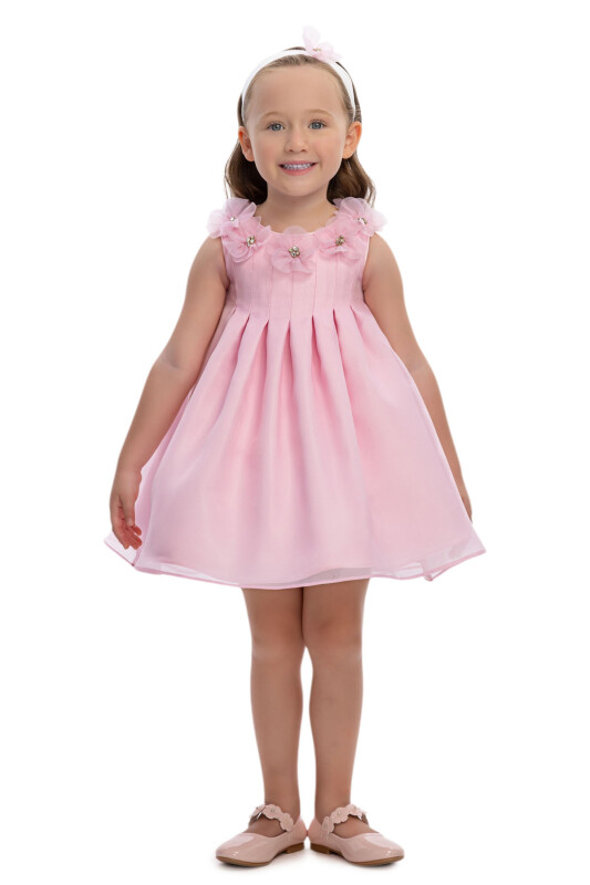 Powder Baby Dress and Matching Headband 6-24 MONTH 36020PR - Clothes (1)