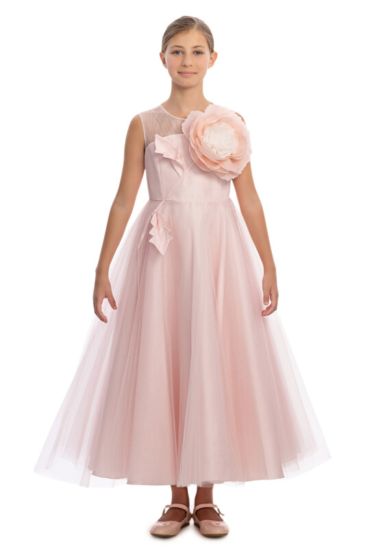 Powder Girls Flower Tulle Gown 8-14 AGE 36067PR - Clothes (1)