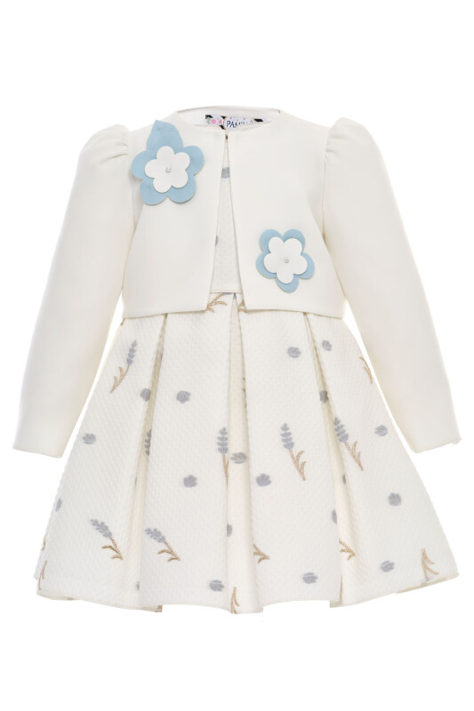 Blue Baby Girls Dress amd Jacket Set 6-24 MONTH 36301PR - Clothes (1)