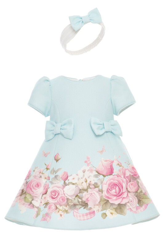 Mint Baby Girls Floral Dress & Headband 6-24 MONTH 36202PR - Clothes (1)
