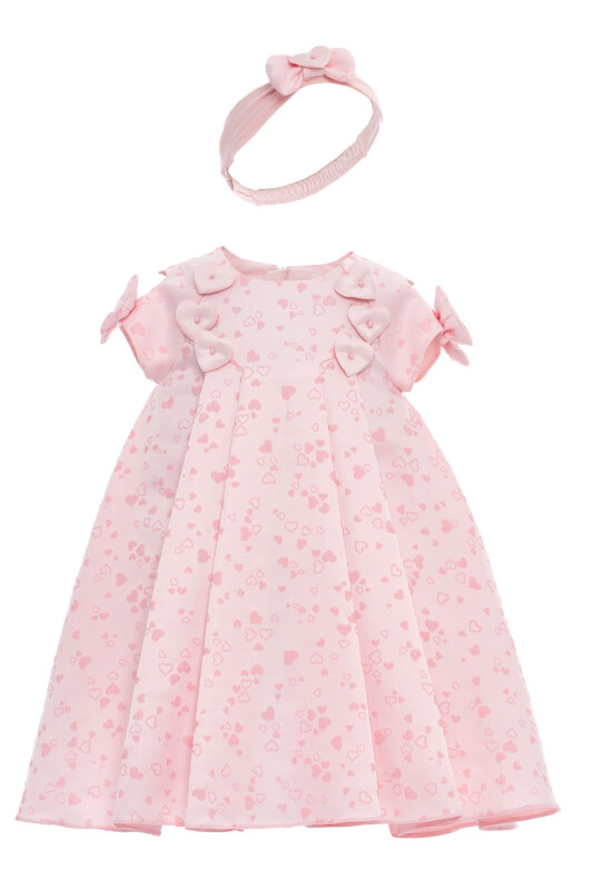 Powder Baby Girls Heart Pattern Dress & Headband 6-24 MONTH 36201PR - Clothes (1)