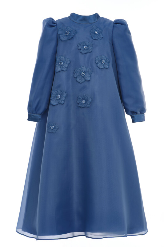 Navy Girls Long Sleeve Dress 8-15 AGE 36381PR - Clothes (1)