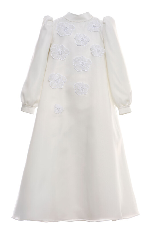 Ecru Girls Long Sleeve Dress 8-15 AGE 36381PR - Clothes (1)