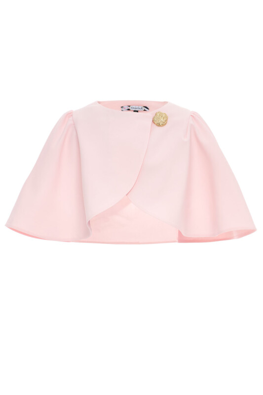 Powder Girls Elegant Bolero with Gold Button 8-15 AGE 36451PR - Clothes (1)