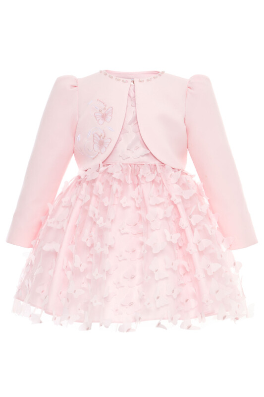 Powder Baby Girls 3D Butterfly Dress & Jacket Set 6-24 MONTH 36361PR - Clothes (1)