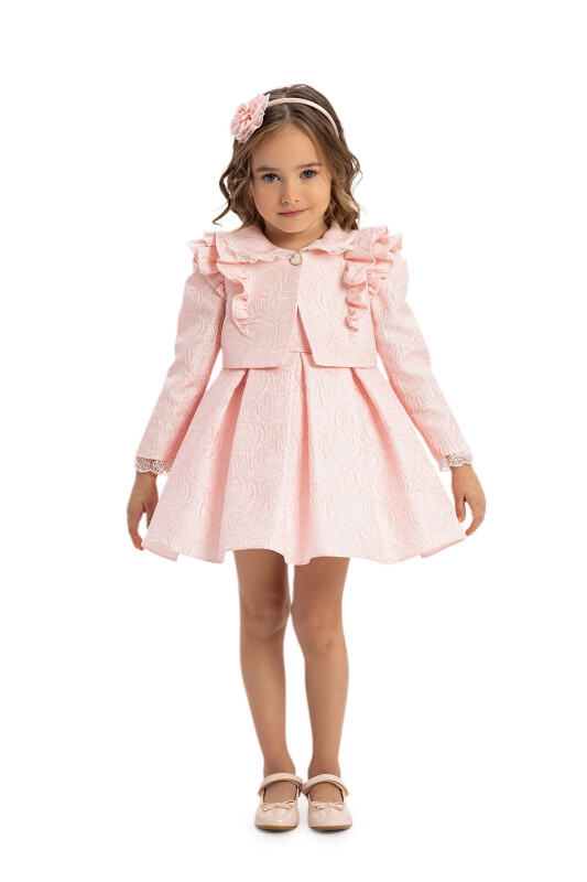 Powder Baby Dress with Bolero 6-24 MONTH 35395PR - Clothes (1)