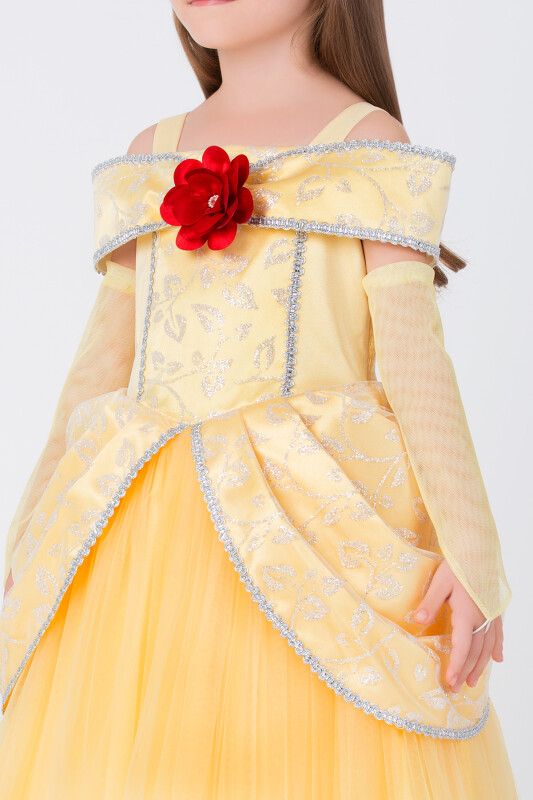 Yellow Girl Princess Costume 3-7 AGE 35024PR - Clothes (1)