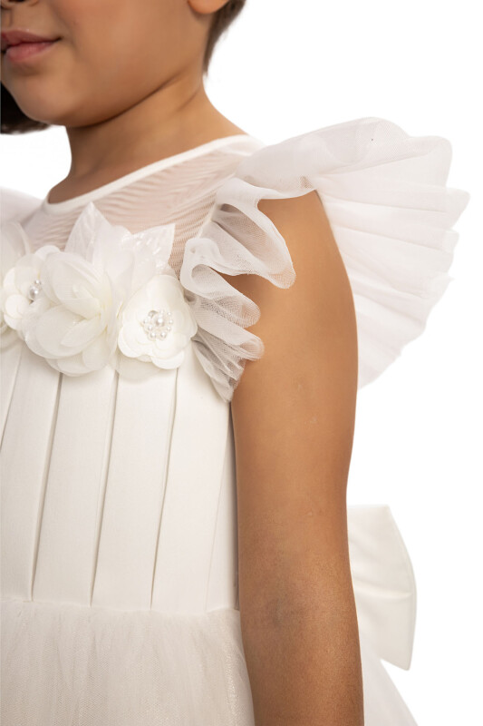 Ecru Girls Dress 3-7 AGE 35194PR - Clothes (1)