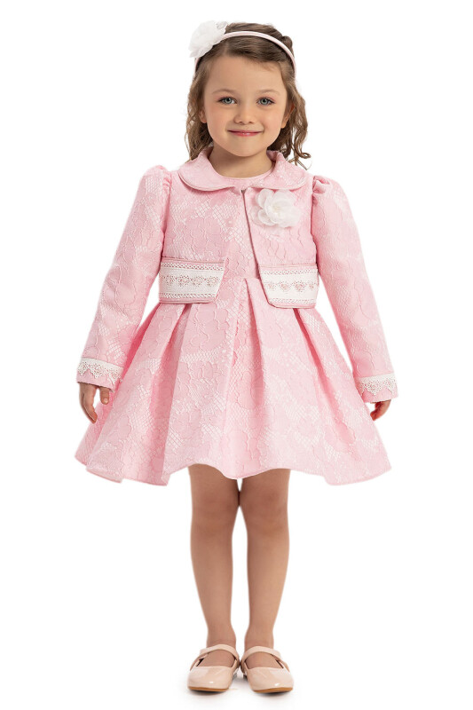 Powder Baby Dress with Bolero 6-24 MONTH 35397PR - Clothes (1)