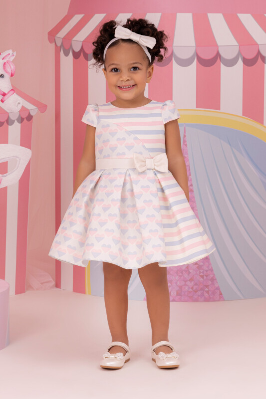 Powder Girls Heart Dress 6-24 MONTH 34171PR 