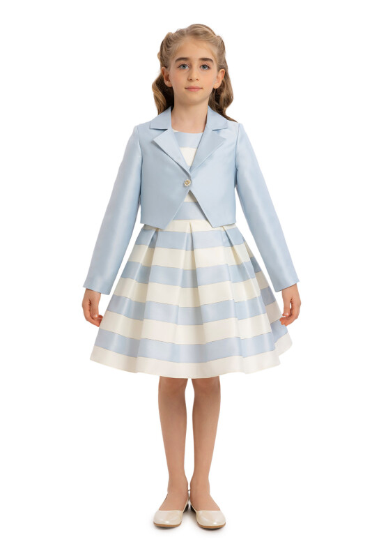 Blue Girls Set with Jacket 8-12 AGE 34363PR - Clothes (1)