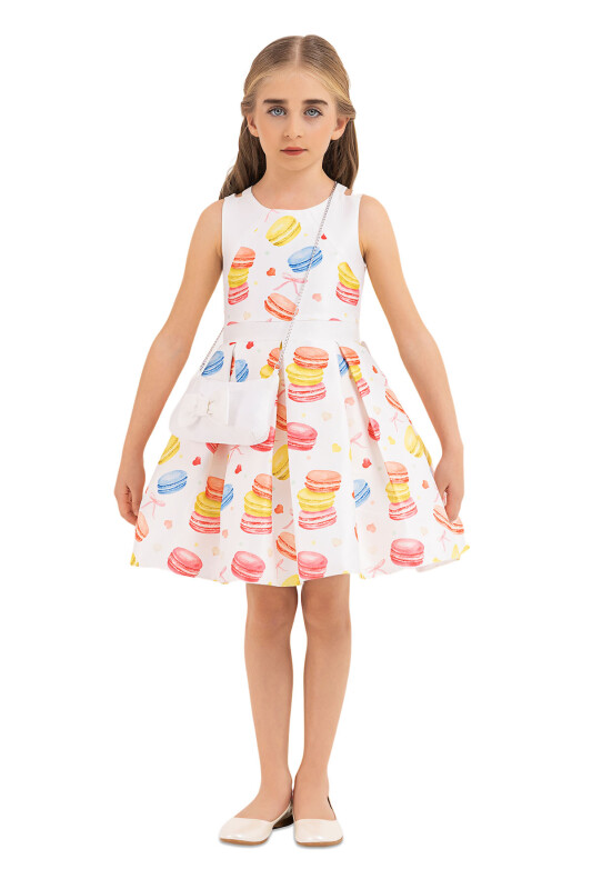 Blue Sleeveless Dress for Girls 2-6 AGE 33199PR - Clothes