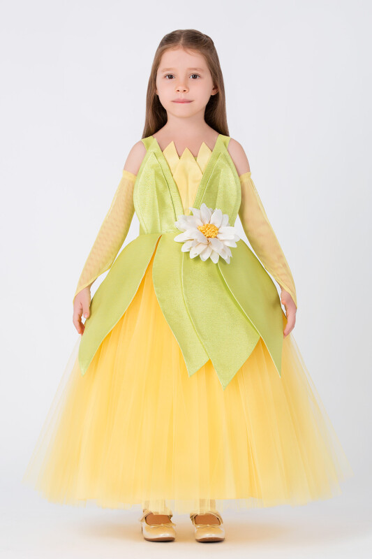 Green Girls Tutu Dress 3-7 AGE 35087PR - Clothes (1)