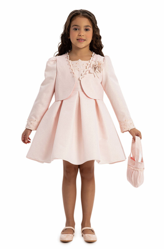 Powder Girls Set with Bolero and Matching Bag 3-7 AGE 35352PR - Clothes (1)
