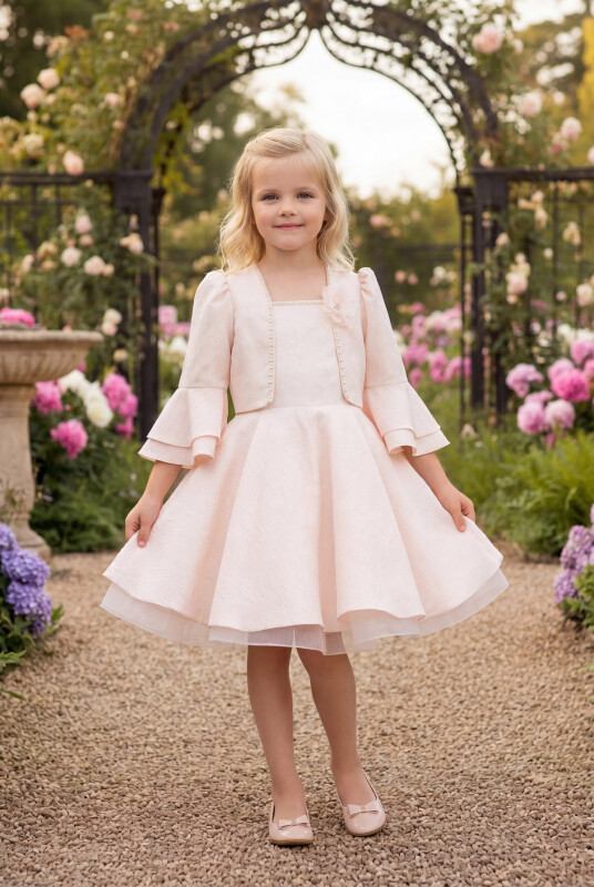 Powder Girls Set with Bolero 8-12 AGE 34309PR - Clothes (1)